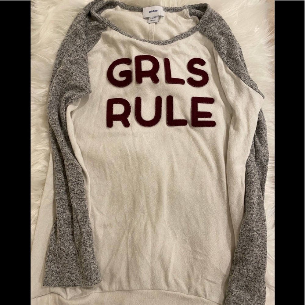 Girls long sleeve top